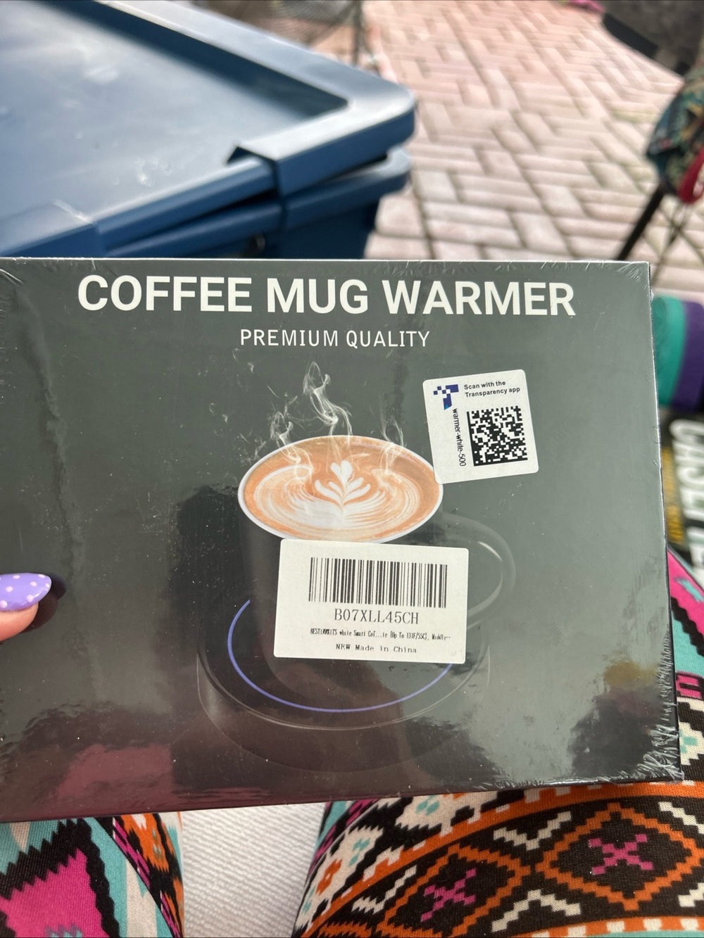 Coffee Mug Warmer - Black - Premium Quality